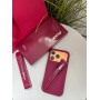 RHODE Raspberry Jelly – бордовий чохол з блиском для iPhone 17 Pro max